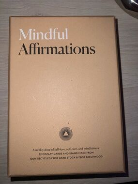 Affirmations Card Set - Beige